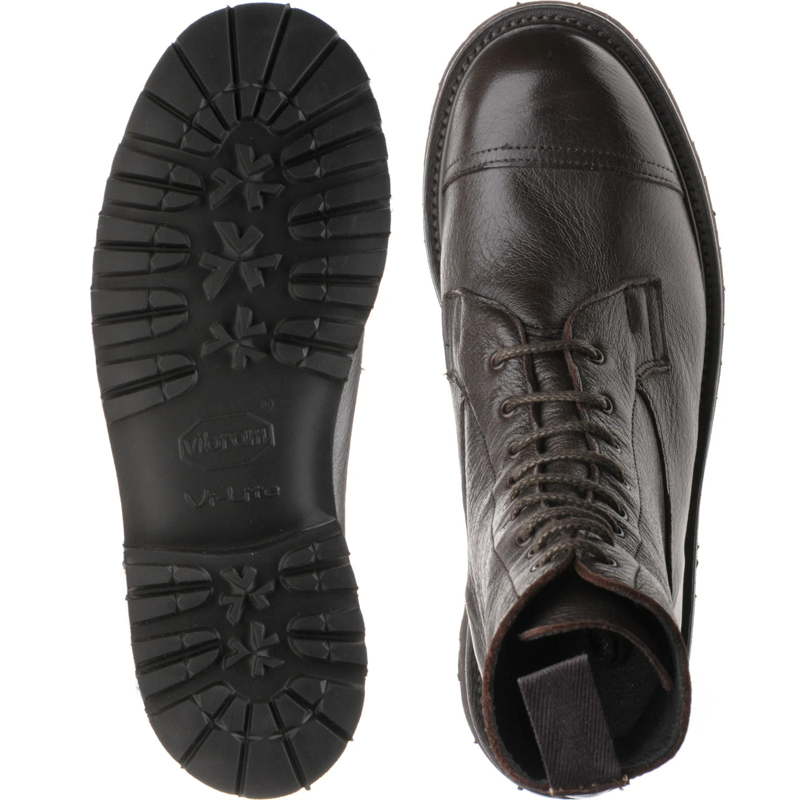 Trickers Lucia ladies rubber-soled boots in dark brown olivvia deer - Image 3