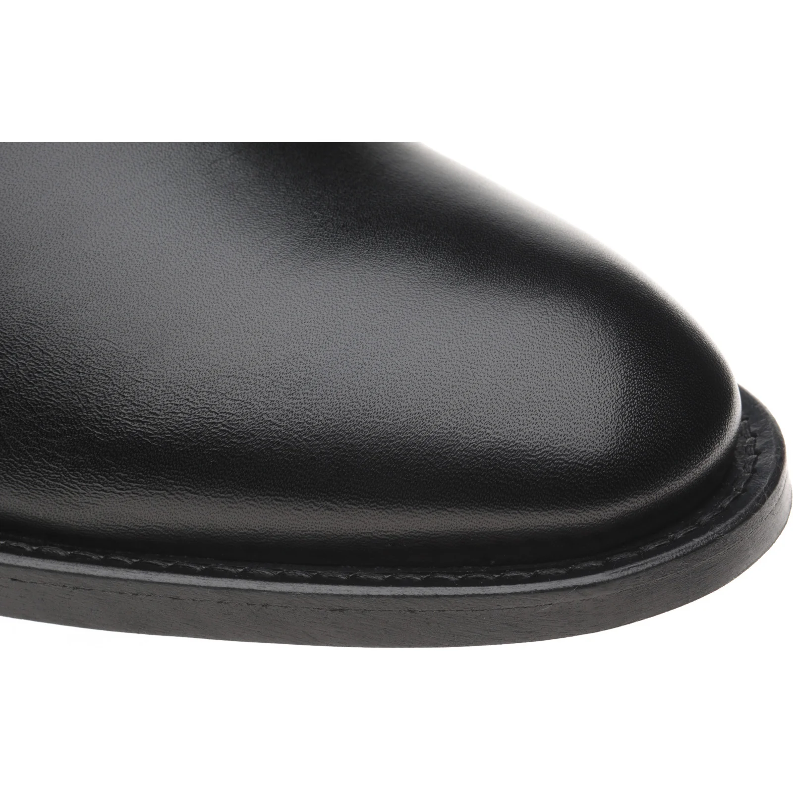 Wildsmith Model 170 mens rubber-soled Chelsea boots in black calf (second) - Image 5