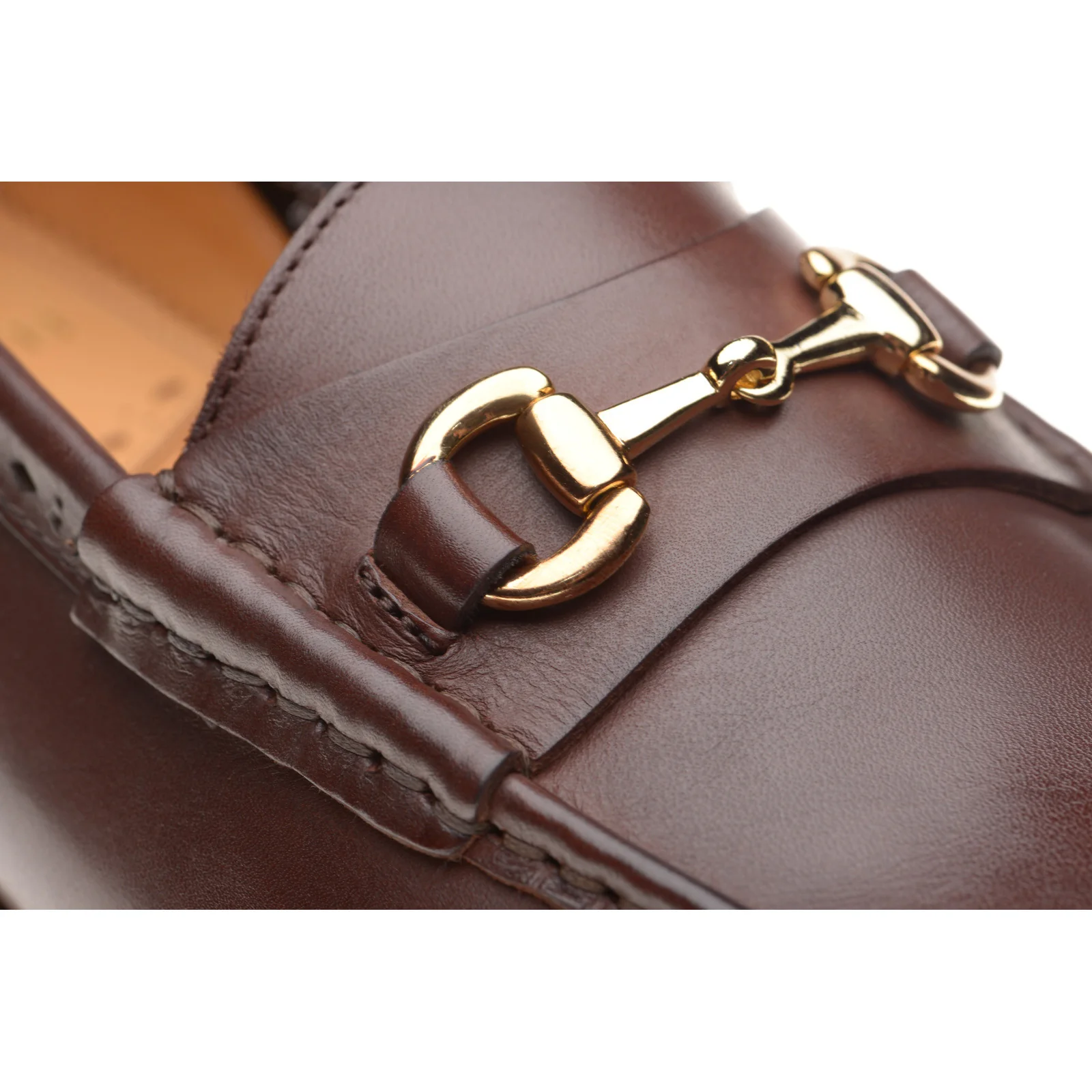 Wildsmith Model 53 mens rubber-soled loafers in conker calf - Image 5