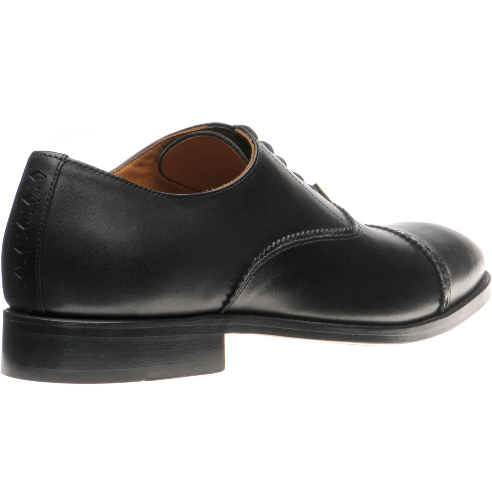 Wildsmith Model 65 mens semi-brogues in black calf - Image 4