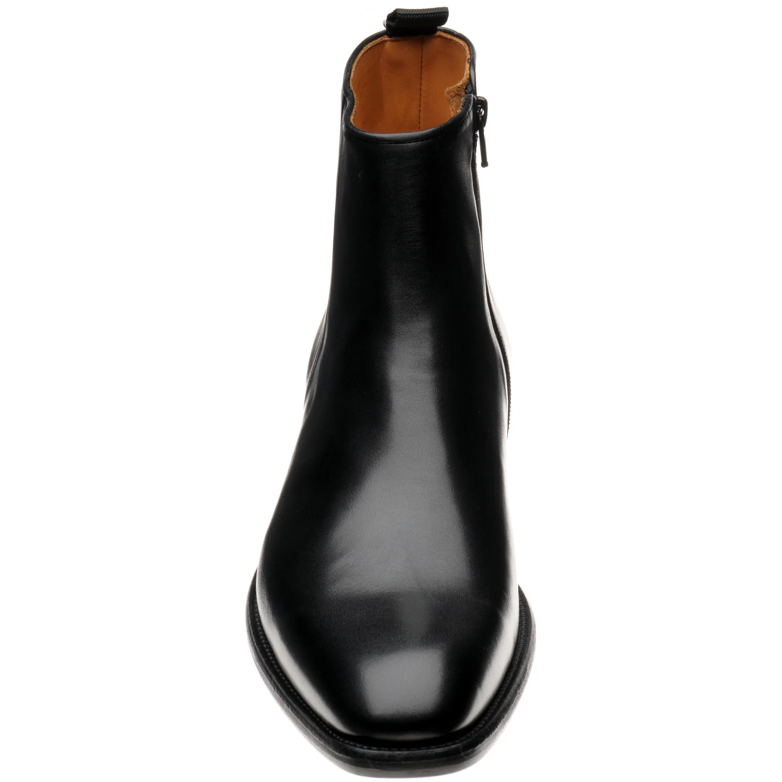 Wildsmith Model 70 mens Chelsea boots in black calf - Image 2