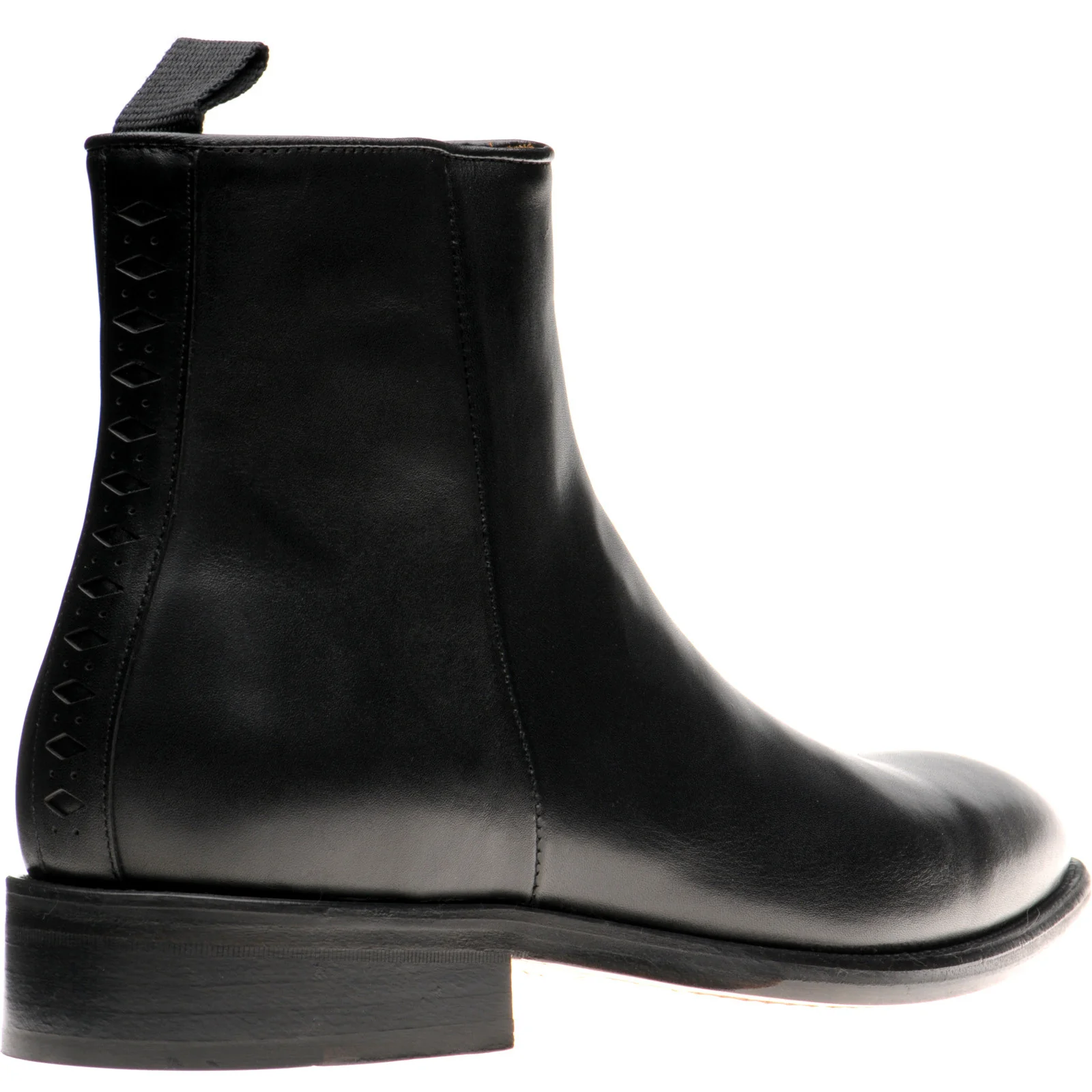 Wildsmith Model 70 mens Chelsea boots in black calf - Image 4