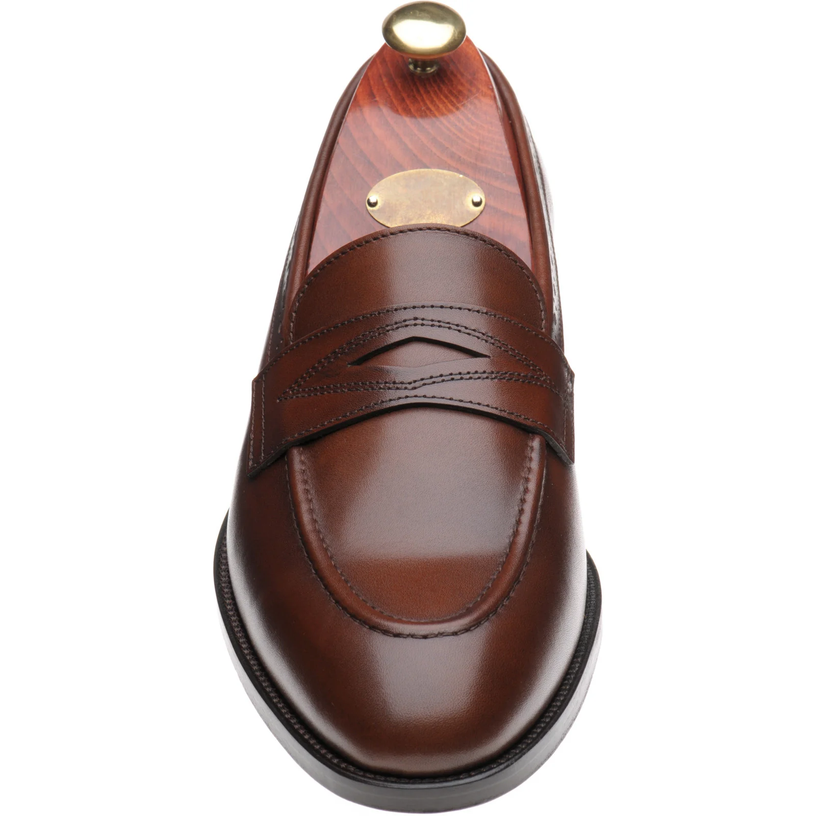 Wildsmith Model 98 mens loafers in cognac calf - Image 2