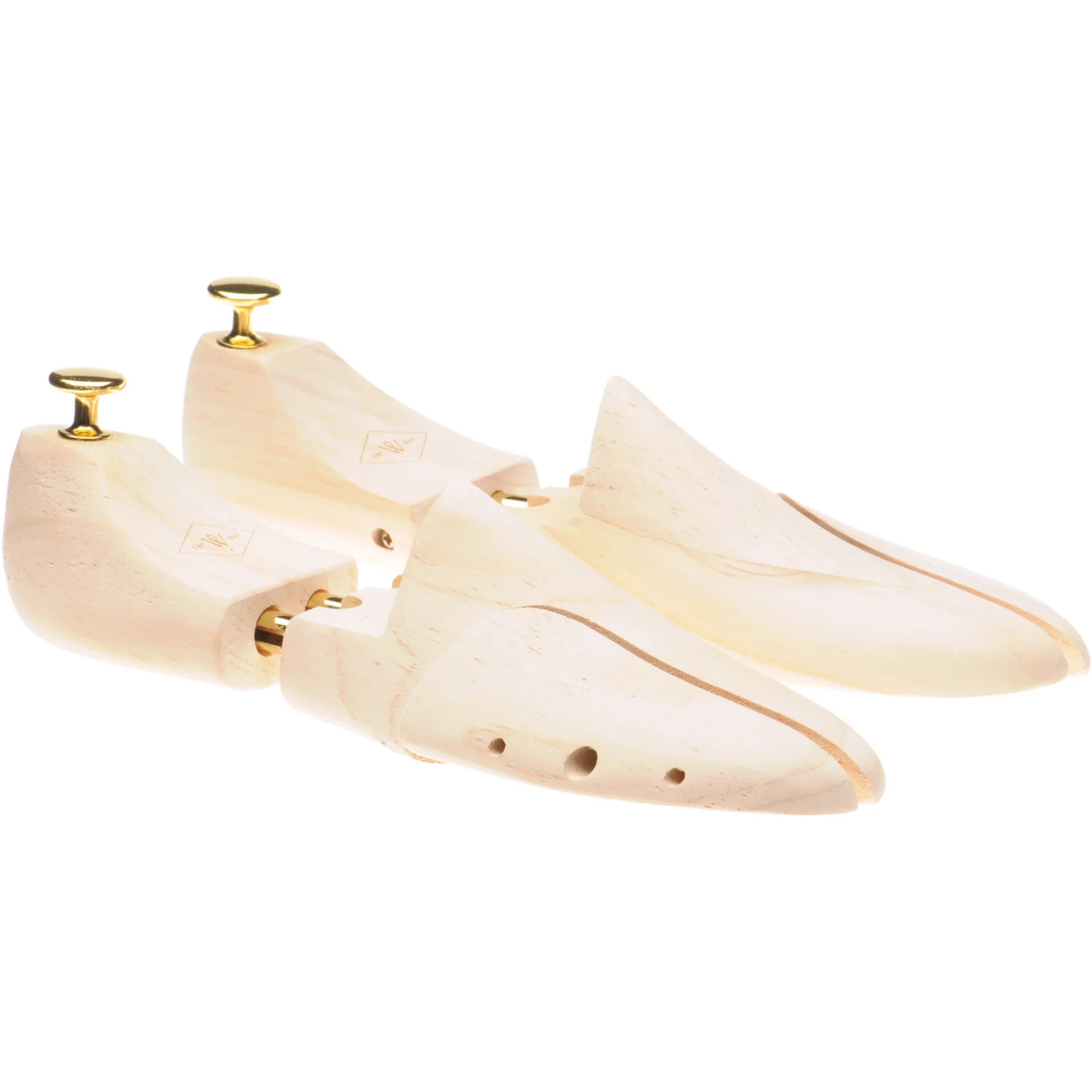 Wildsmith Pair of Expanding Shoe Trees mens in pine wood