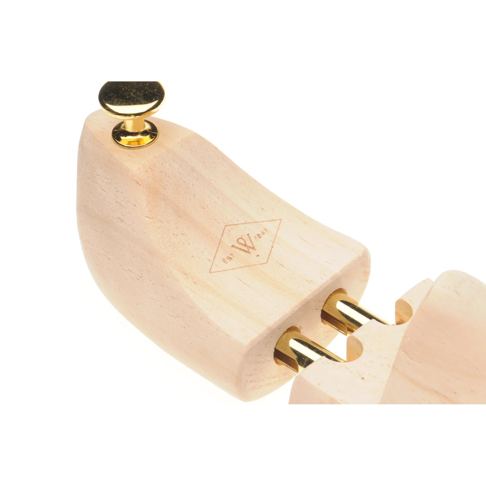 Wildsmith Pair of Expanding Shoe Trees mens in pine wood - Image 3