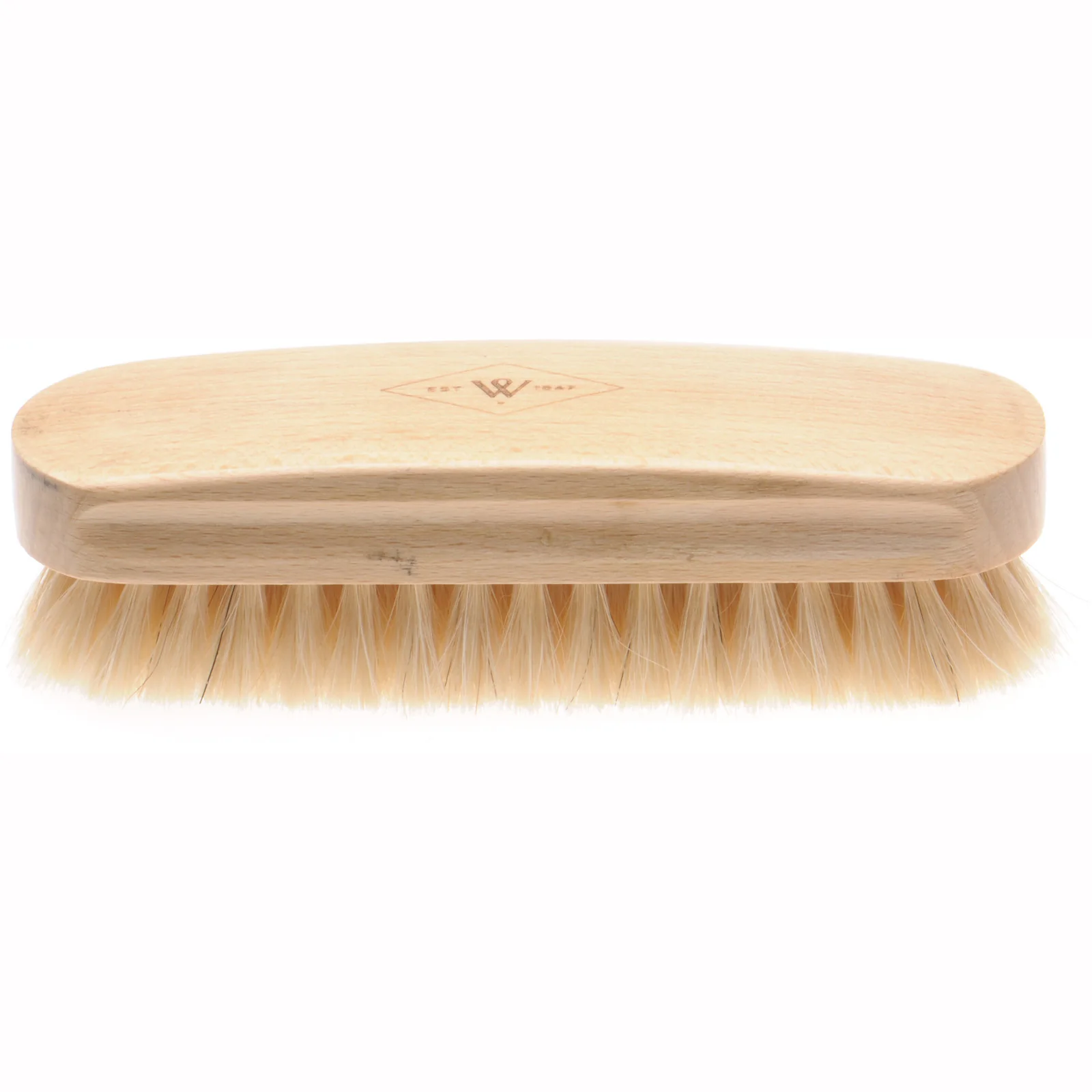 Wildsmith Small Shoe Brush in pale bristle