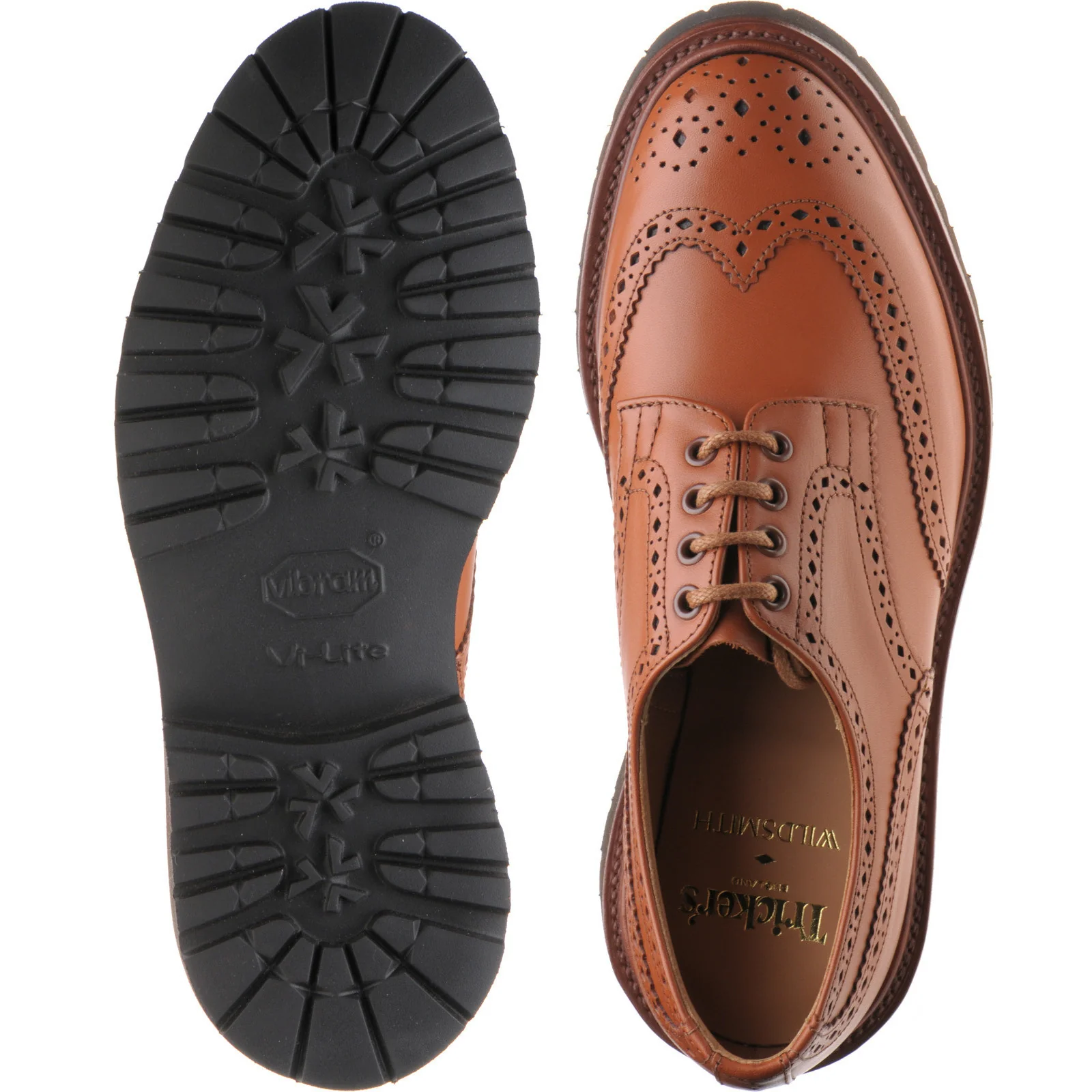 Wildsmith Wildsmith Bourton LW mens rubber-soled brogues in c-shade gorse - Image 3