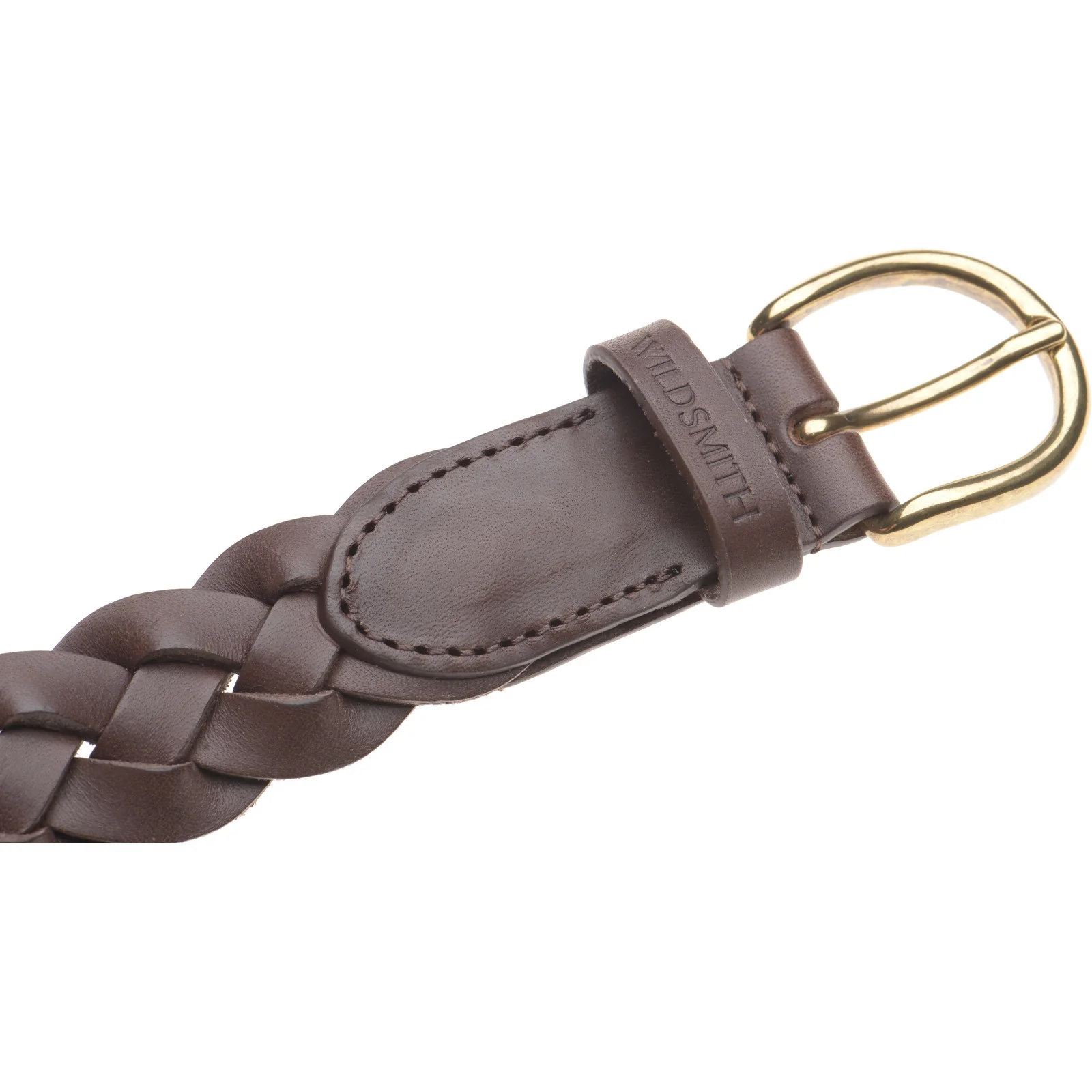 Wildsmith Braided Belt in dark brown - Image 3