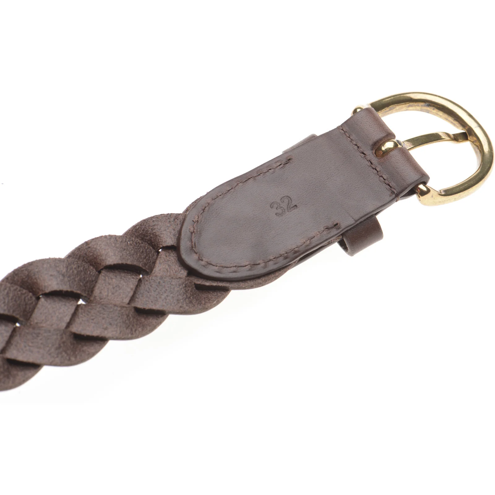 Wildsmith Braided Belt in dark brown - Image 4
