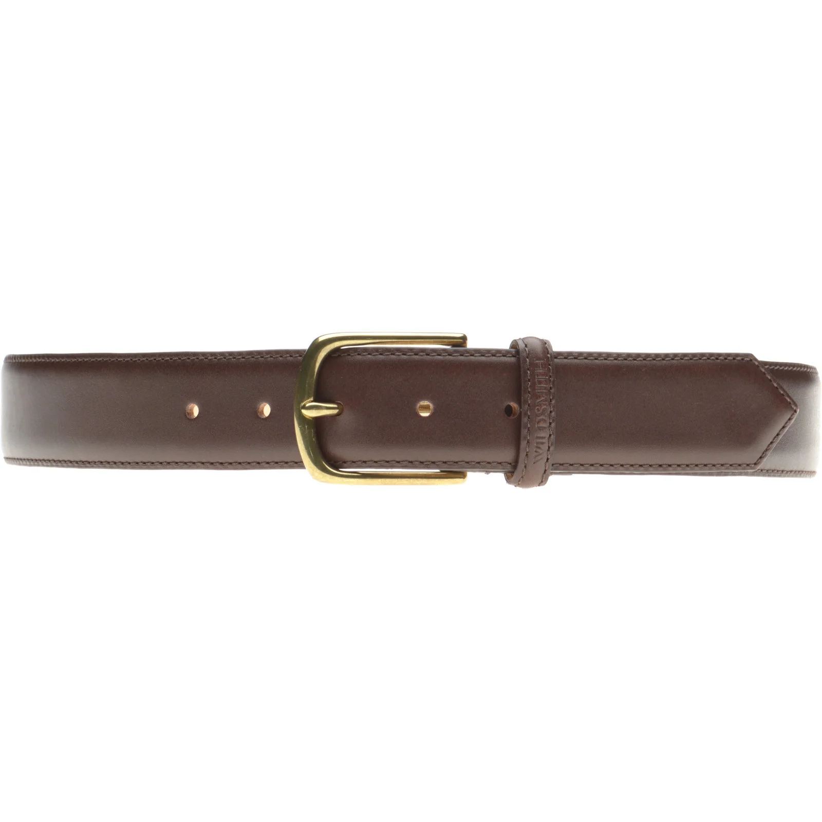 Wildsmith Calf Belt in dark brown - Image 2