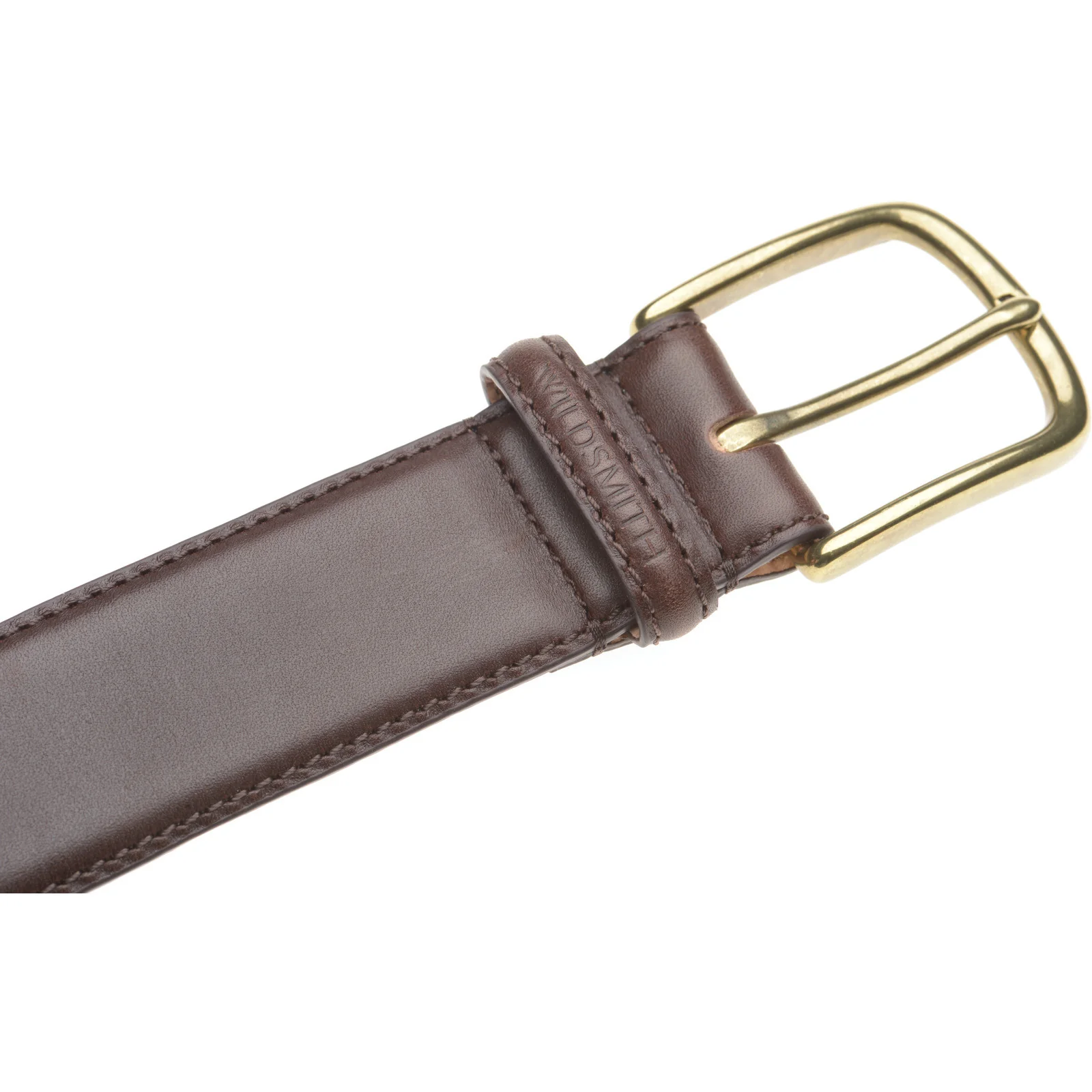 Wildsmith Calf Belt in dark brown - Image 3