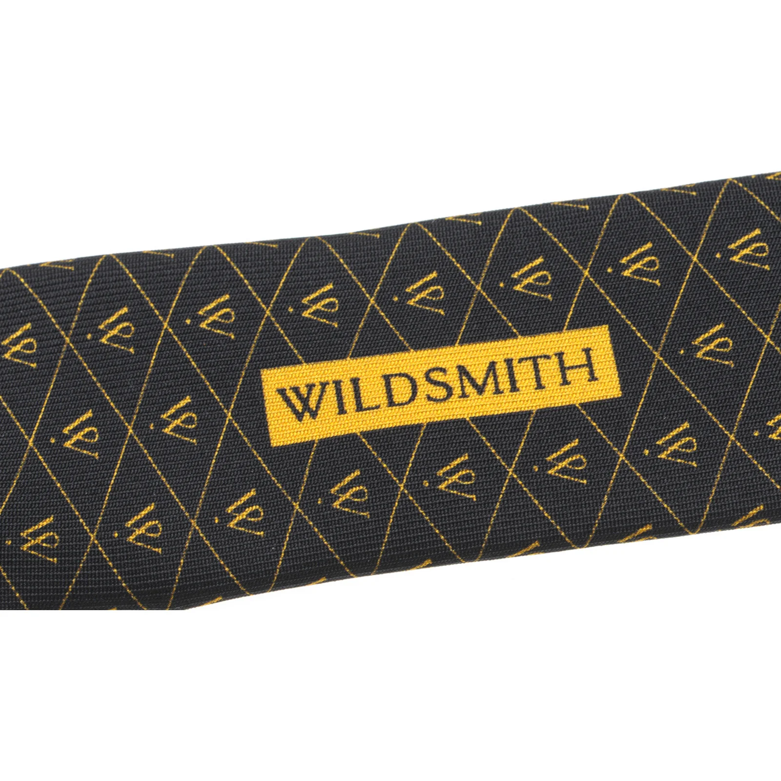 Wildsmith Wildsmith Club Tie in black - Image 2