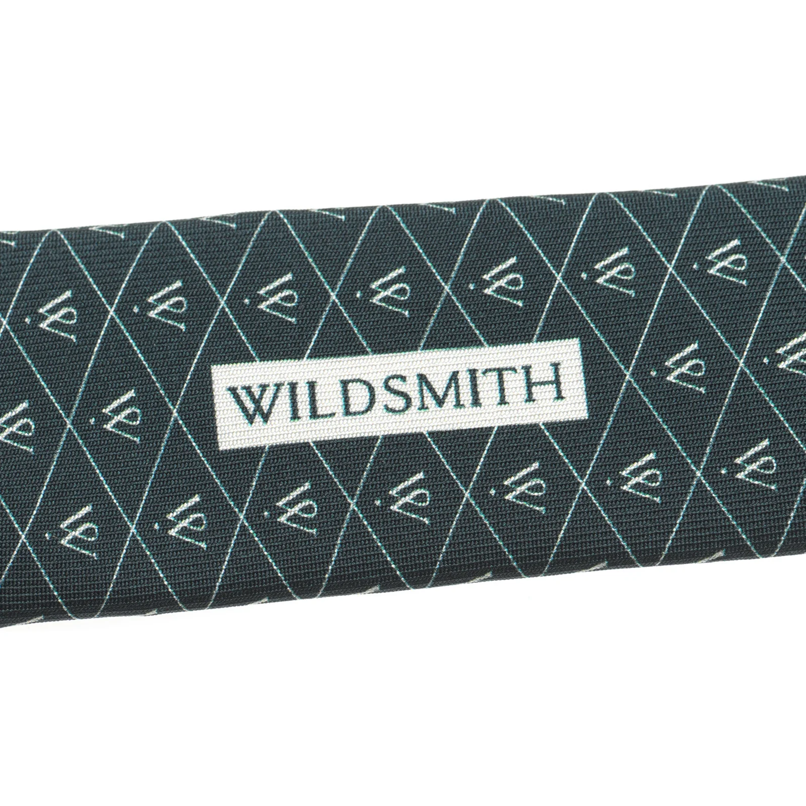 Wildsmith Wildsmith Club Tie in green - Image 2