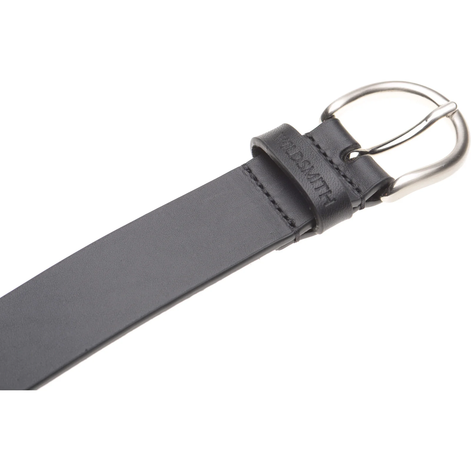 Wildsmith Vegetable Tanned Belt in black - Image 3
