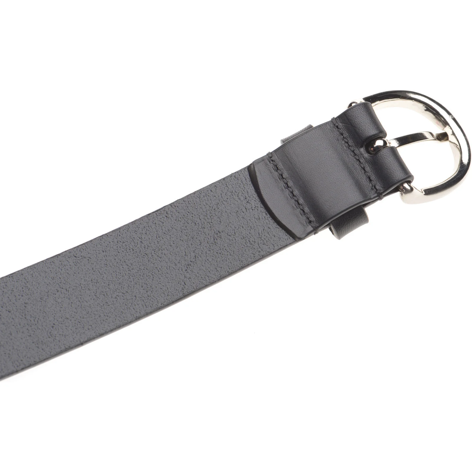 Wildsmith Vegetable Tanned Belt in black - Image 4