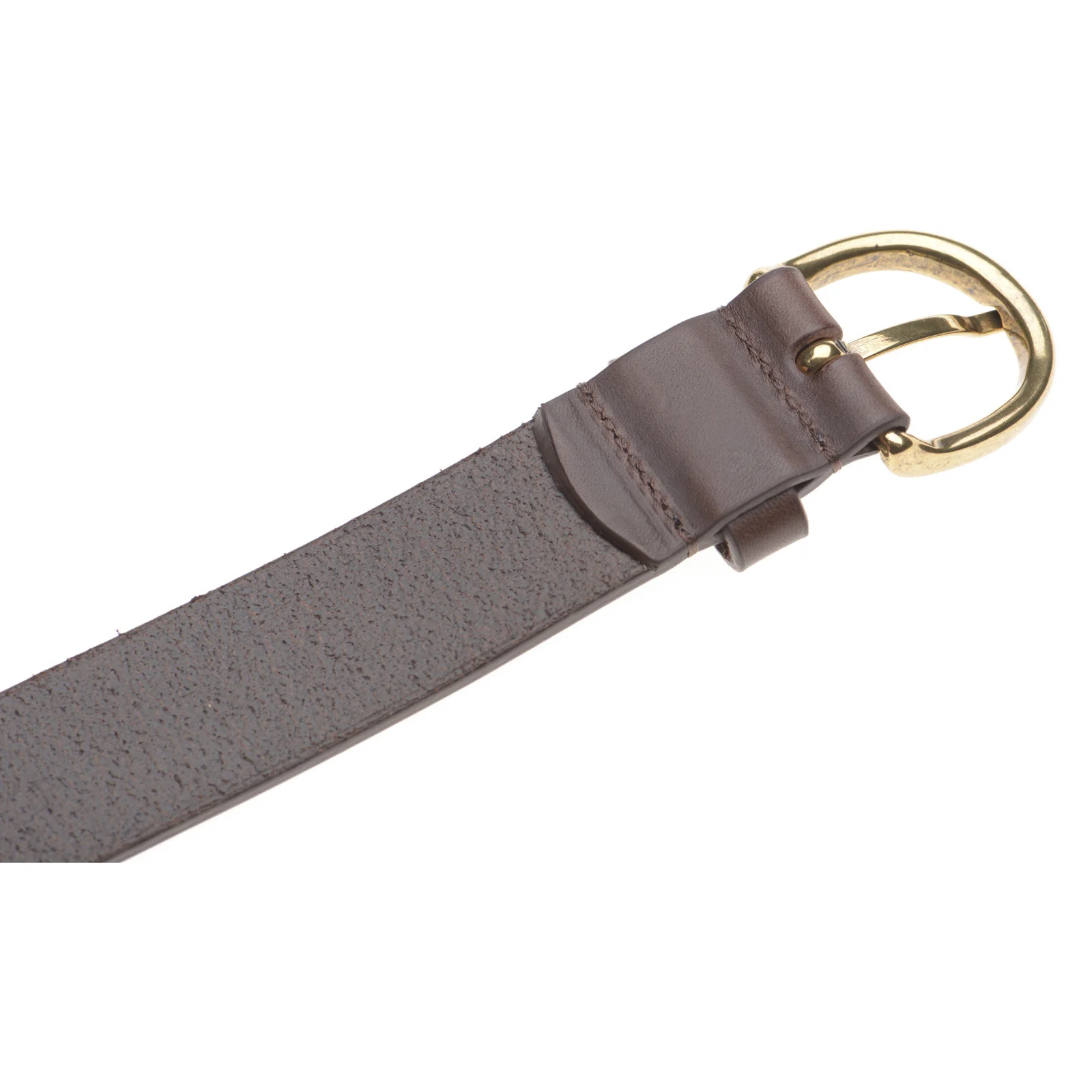 Wildsmith Vegetable Tanned Belt in dark brown - Image 4